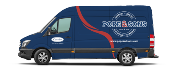 Pope & Sons service truck