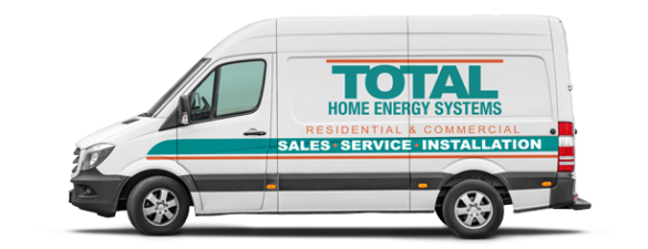 Total Home Energy service truck